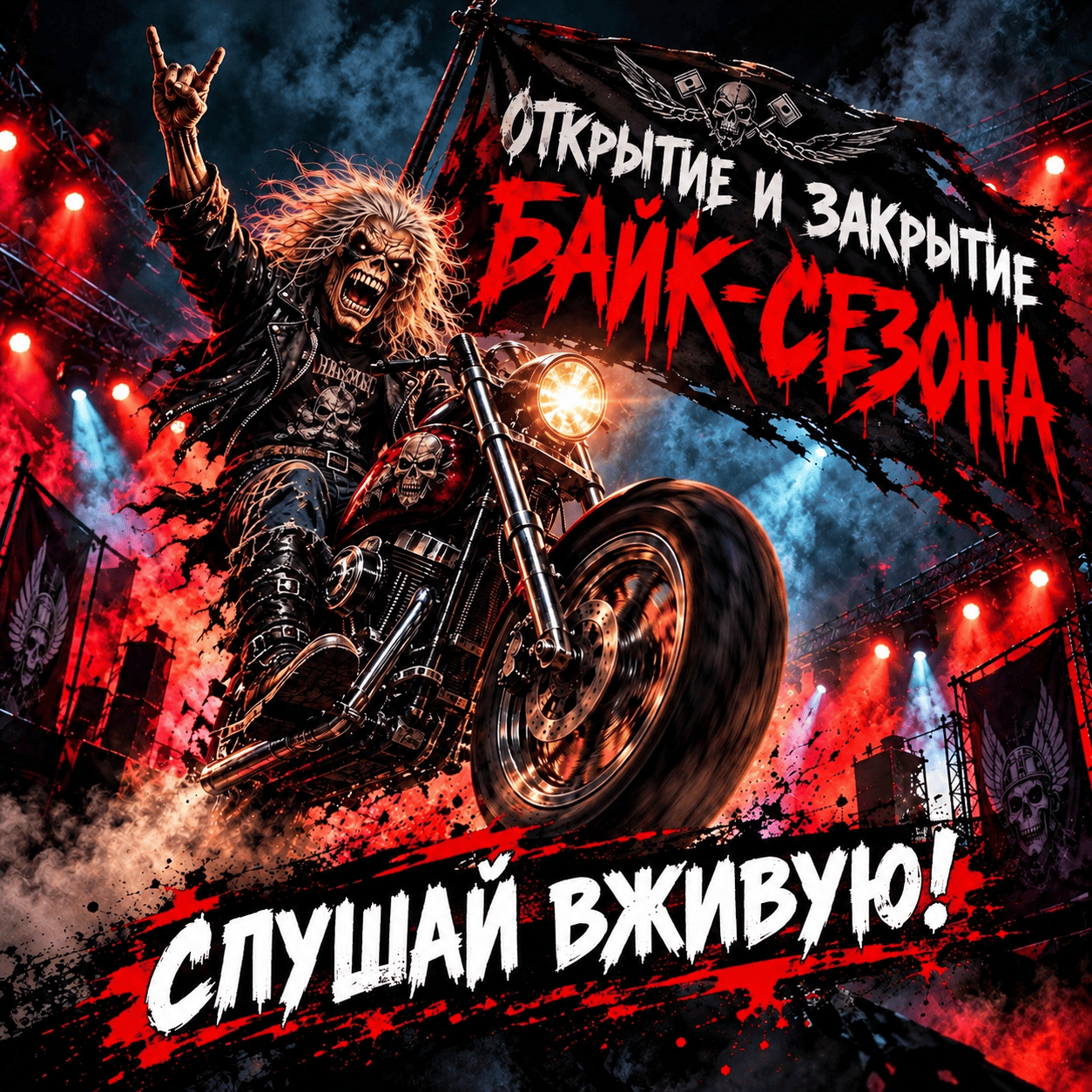 Концерты: открытие и закрытие мото-сезона